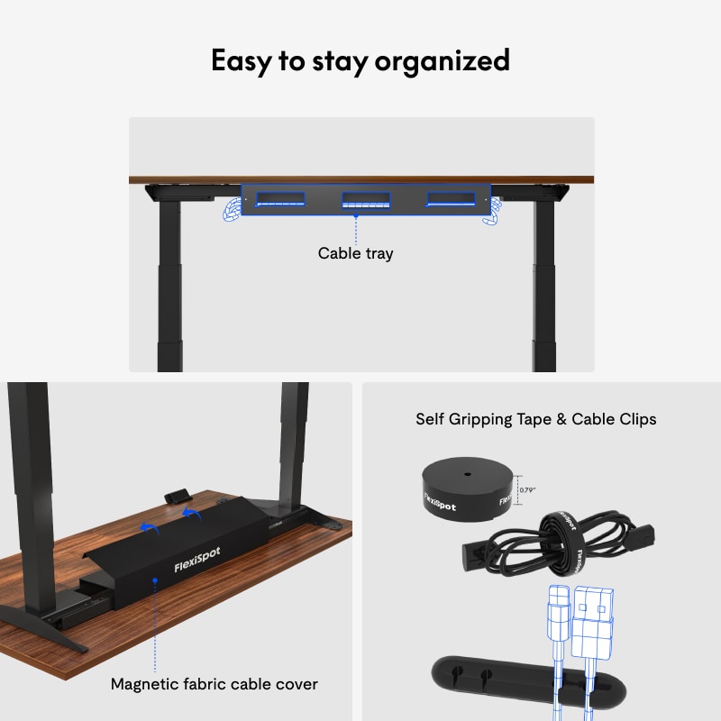 Premium Standing Desk E7 Pro | Height Adjustable Ergonomic Desk